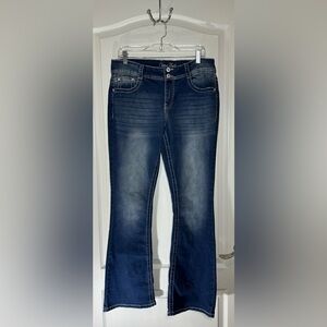 🔥COPPER FLASH Curvy Bootcut Jeans EXCELLENT USED CONDITION
